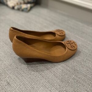 Tory Burch Cognac Wedge Heel